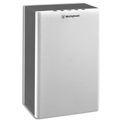 Westinghouse Tabletop Air Purifier w/ HEPA Filter in Gray, Size 19.0 H x 8.25 W x 11.8 D in | Wayfair WH-1702