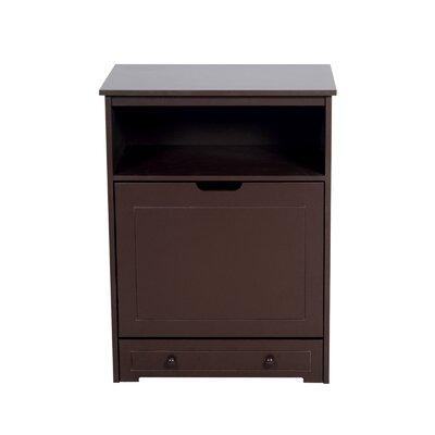facilehome Pet Food Station Elevated Feeder Wood in Brown, Size 32.0 H x 23.0 W x 13.3 D in | Wayfair KHR71001BR