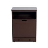facilehome Pet Food Station Elevated Feeder Wood (durable & stylish) in Brown, Size 32.0 H x 23.0 W x 13.3 D in | Wayfair KHR71001BR