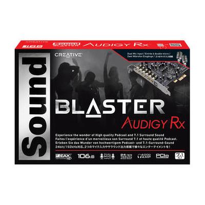 Creative Labs Sound Blaster Audigy Rx PCIe Sound Card 70SB155000001
