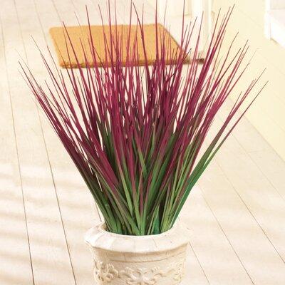 One Allium Way® Faux Decorative Grass Bushes Polyester in Red | 24 H x 12 W x 12 D in | Wayfair CCE85608D6374DB1AF85C3C2300179A1