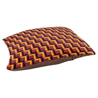 East Urban Home Arizona Designer Rectangle Cat Bed Fleece, Polyester in Red | 7 H x 52 W x 42 D in | Wayfair 24AAC50CBCA146EEAB2A1A389EC399D1