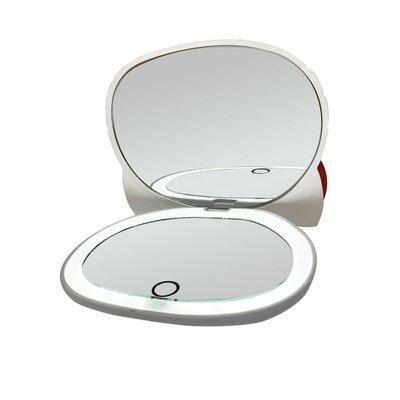 IMPRESSIONS VANITY · COMPANY Hello Kitty Wireless Compact Mirror w/ Adjustable Brightness Touch Sensor & Travel Makeup Mirror | Wayfair