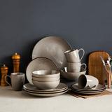 Millwood Pines Neal 16 Piece Dinnerware Set, Service for 4 Ceramic/Earthenware/Stoneware in Gray | Wayfair EEF13ED9A1174995A09FAC5F58FECCF2