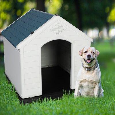 Tucker Murphy Pet™ LUCKYERMORE Large Dog House Outdoor Indoor Pet Dog Puppy Shelter Crate Weather-Resistant Cage | Wayfair