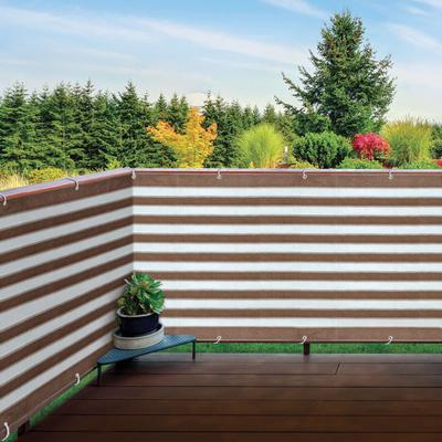 Deck/Fence Privacy Screen by BrylaneHome in Brown