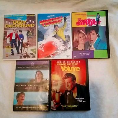 Disney Media | Dvd's Lot Of 2 Disney & 3 Assorted | Color: White | Size: N/A