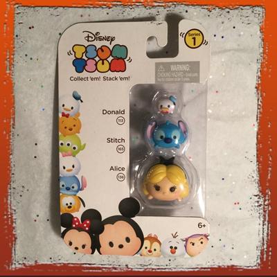 Disney Other | Disney Tsumtsum Mini Toy Figures | Color: Black | Size: Os