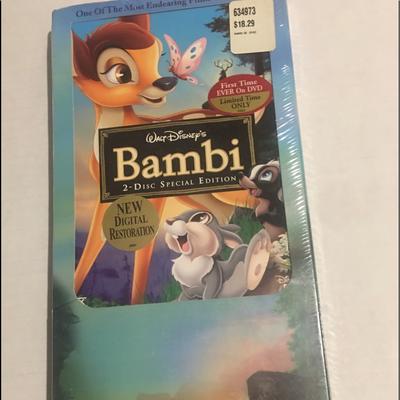 Disney Media | Bambi 2 Disc Dvd | Color: Brown | Size: Os