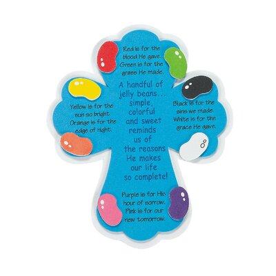 The Holiday Aisle® Hokah Jelly Bean Prayer Magnets Craft Kit - Craft Kits - 12 Pieces | Wayfair 7076750749334662BA12EB579C723D4E