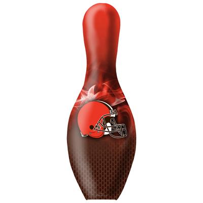 Cleveland Browns NFL On Fire Bowling Pin
