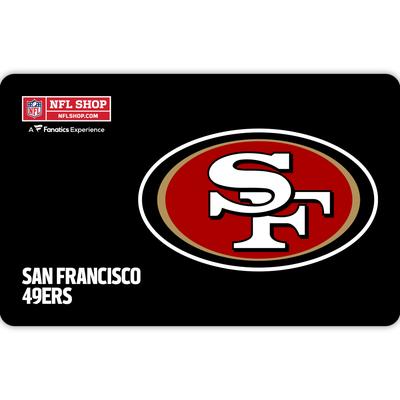 San Francisco 49ers NFL Shop eGift Card ($10 - $500)
