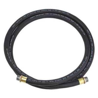 HUSKY FT012S14B Fuel Hose with fittings,3/4 x 14 ft.