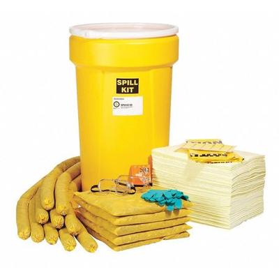 SPILLTECH SPKHZ-55 Spill Kit,Drum,Chemical/Hazmat,24" H