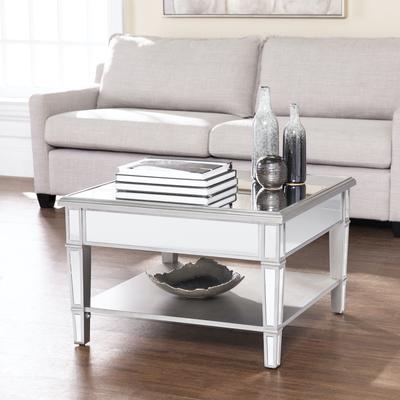 Wedlyn Square Mirrored Cocktail Table by SEI Furniture in Mirror