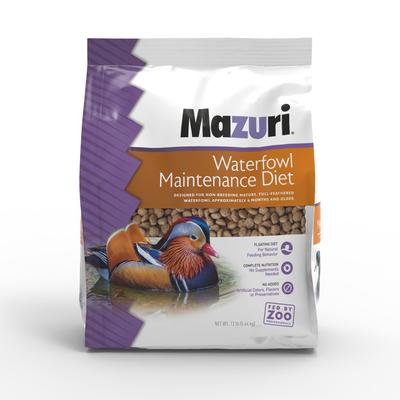 Mazuri Waterfowl Maintenance Diet Food, 12 lbs.