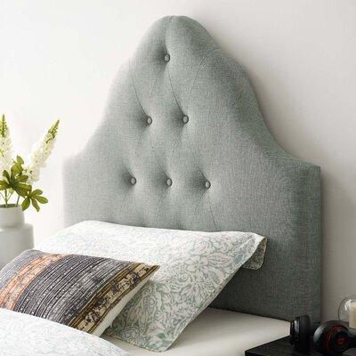 Modway Sovereign Panel Headboard Upholstered/Polyester in Gray, Size 64.5 H x 39.0 W x 4.0 D in | Wayfair MOD-5168-GRY