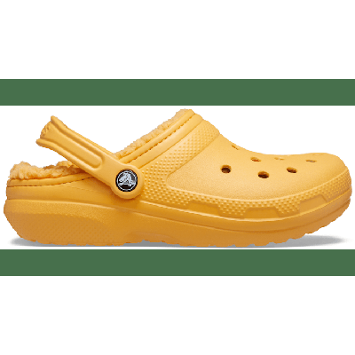 Crocs Orange Sorbet Classic Lined Clog Shoes