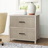 Sand & Stable™ Annika 2-Drawer Lateral Filing Cabinet Wood in Brown/White, Size 29.92 H x 31.73 W x 22.44 D in | Wayfair