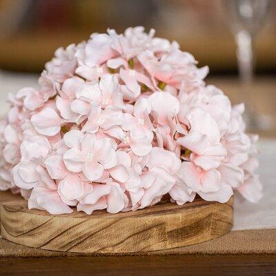 Primrue Hydrangea Stem Flower Silk in Pink, Size 12.9 H x 3.9 W x 3.9 D in | Wayfair 498076741D9B4175936557F60A7E799B