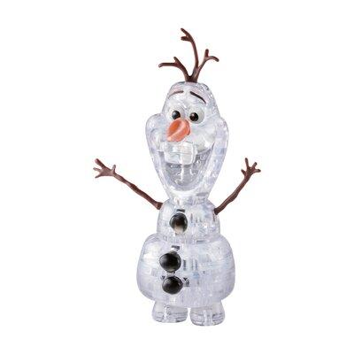 BePuzzled 3D Crystal Puzzle Disney Frozen II Olaf the Snowman | 1.8 H x 3.75 W x 5.75 D in | Wayfair 31067