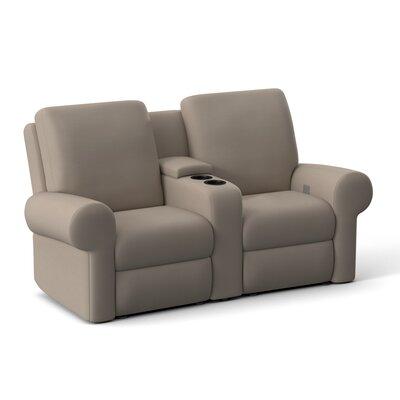 Wayfair Custom Upholstery™ Emily Home Theater Loveseat in Gray, Size 42.0 H x 82.0 W x 40.0 D in 445245A6531C4AE38CD7692C27CE7CC8