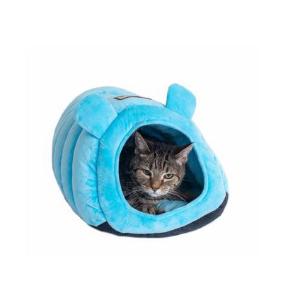 Tube Shape Cat Bed by Armarkat in Sky