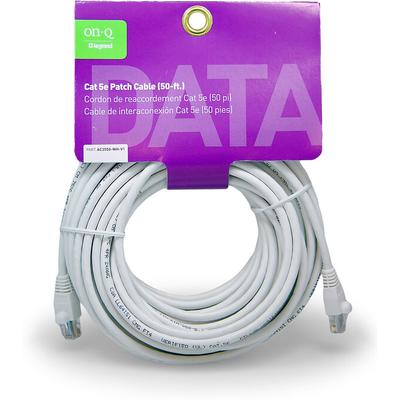 On-Q AC3550WHV1 Cat5E 50' Terminated Cable