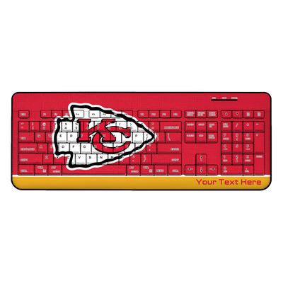 Kansas City Chiefs Personalized Wireless Keyboard