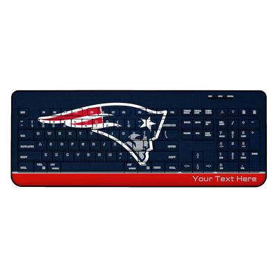 New England Patriots Personalized Wireless Keyboard