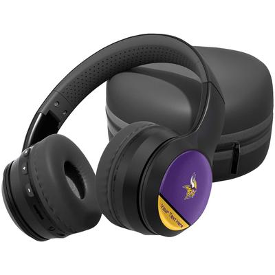 Minnesota Vikings Personalized Wireless Bluetooth Headphones & Case