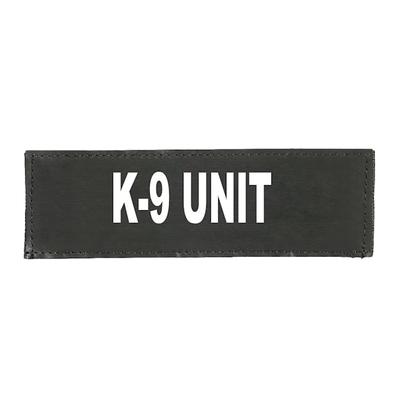 K-9 Unit Patch for Dogs, Large, Black