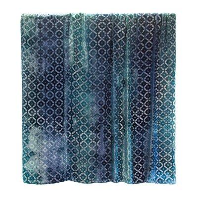 Kevin O'Brien Studio Small Moroccan Silk Throw Silk in Gray/Blue | 52 W in | Wayfair SMORTH-SS-H50-74