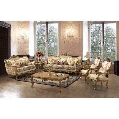 Infinity Furniture Import Infinity 6-piece Living Room Set Polyester/Cotton in Brown | 45 H x 92.5 W x 41 D in | Wayfair Living Room Sets