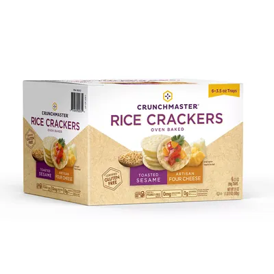 Crunchmaster Rice Crackers (3.5 oz., 6 pk.)