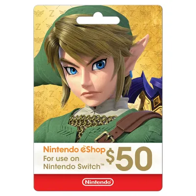 Nintendo $50 eGift Card (Email Delivery)