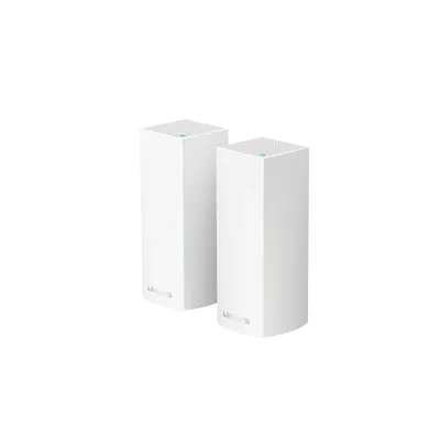 Linksys Velop AC4400 Intelligent Mesh WiFi System, Tri-Band (2-Pack) - White