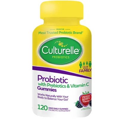 Culturelle Probiotic with Prebiotic & Vitamin C Gummies (120 ct.)
