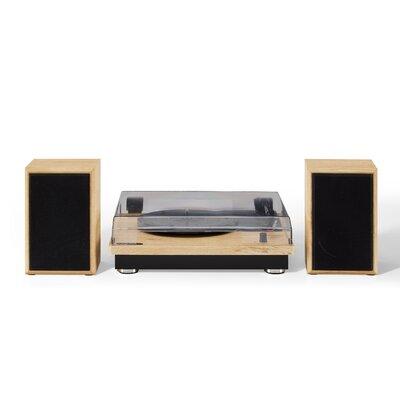 Crosley Electronics Decorative Record Player in Yellow | 8 H x 24.5 W x 12.25 D in | Wayfair CR6043A-NA