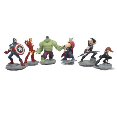 Disney Video Games & Consoles | Disney Infinity 2.0 Marvel Avengers Thor Captain America Hulk Iron Man Hawkeye | Color: Black | Size: Os