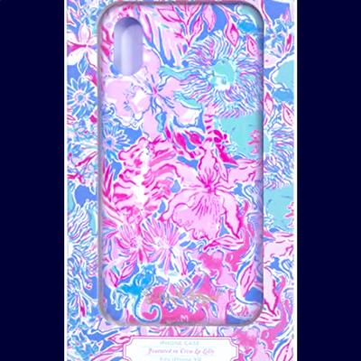 Lilly Pulitzer Cell Phones & Accessories | Beautiful Lilly Pulitzer Iphone Case Xs Max | Color: Blue/Pink | Size: Apple Xs