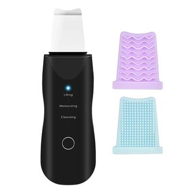 3P Experts Skin Cleansing Brushes Black - Sonic Skin Scrubber Set