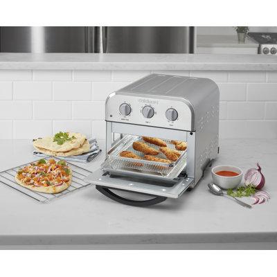 Cuisinart Compact AirFryer Toaster Oven Stainless Steel in Gray | 11.5 H x 15.5 W x 12.5 D in | Wayfair TOA-26