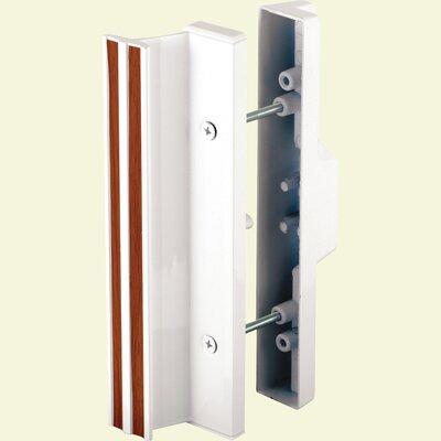 Prime-Line 3-15/16 in. Mortise Style Sliding Patio Door Handle (Single Pack), Steel in White | 11.35 H x 4.95 W x 2.25 D in | Wayfair C 1111
