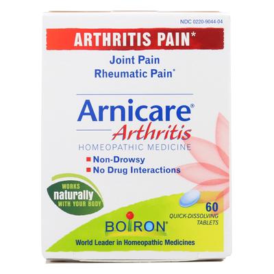 BOIRON First Aid Ointment - Arnicare Arthritis Pain Relief Tablet - Box of 60