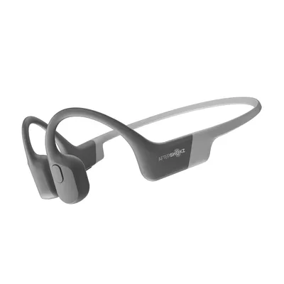 AfterShokz Aeropex Open-Ear Wireless Bone Conduction Headphones (Grey)