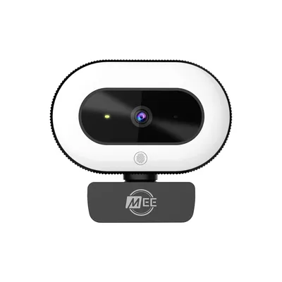 MEE audio 1080p Live Webcam with LED Ring Light