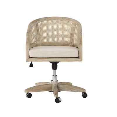 Kinley Desk Chair - Natural - Ballard Designs - Ballard Designs