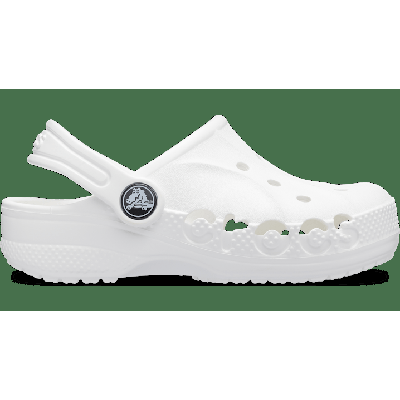 Crocs White Toddlers' Baya Clog Shoes