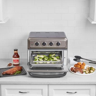 Cuisinart Airfryer Toaster Oven w/ Grill Stainless Steel in Gray | 13.75 H x 15.75 W x 12.25 D in | Wayfair TOA-70BKS